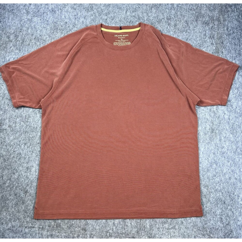 Tommy Bahama Island Zone Men's T-Shirt Short Sleeve Textured Relaxed Size XL
